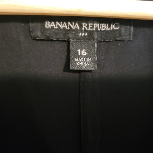 Banana Republic Factory, Black Sleeveless Babydoll Dress, Size 16 - Picture 3 of 5